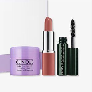 NEW Clinique Skincare, Makeup, Facial Cleansing Balm Exclusive Travel Size Set